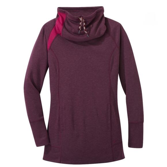 OUTDOOR RESEARCH Cedarosa Pullover Tunic Sweatshirt Wool Blend Pockets Hiking - Picture 1 of 12